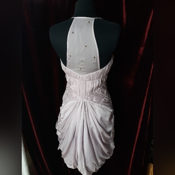 Alice + Olivia Dresses & Skirts - $400 rare Alice + Olivia beaded chiffon rich gathered dress s0